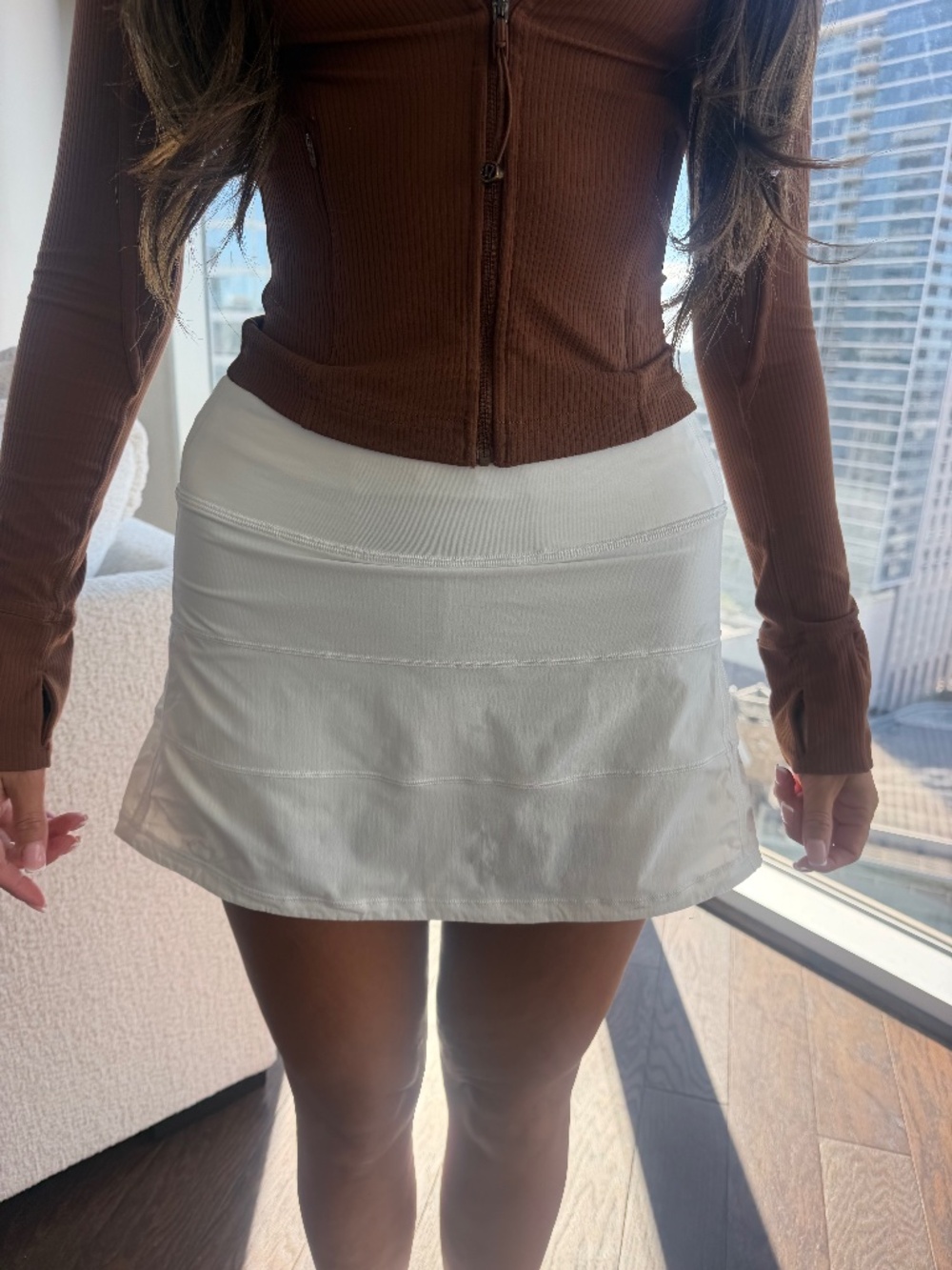 Lululemon White sport Skort